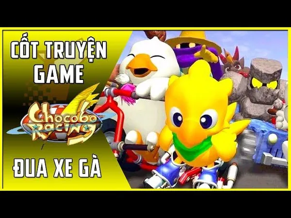 game 8x đời đầu - Chocobo Racing (Đua xe thú)