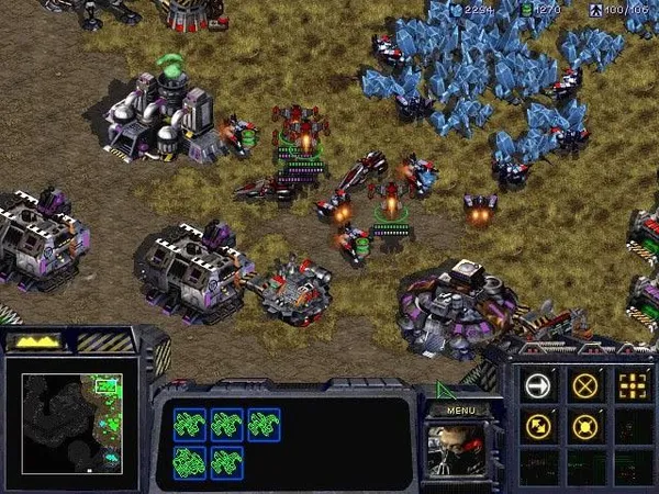 game 8x đời đầu - Starcraft