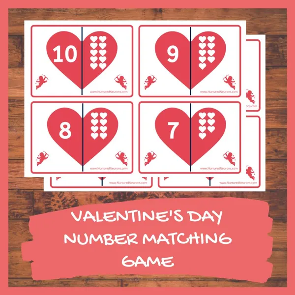 game valentine - Heart's Card Match